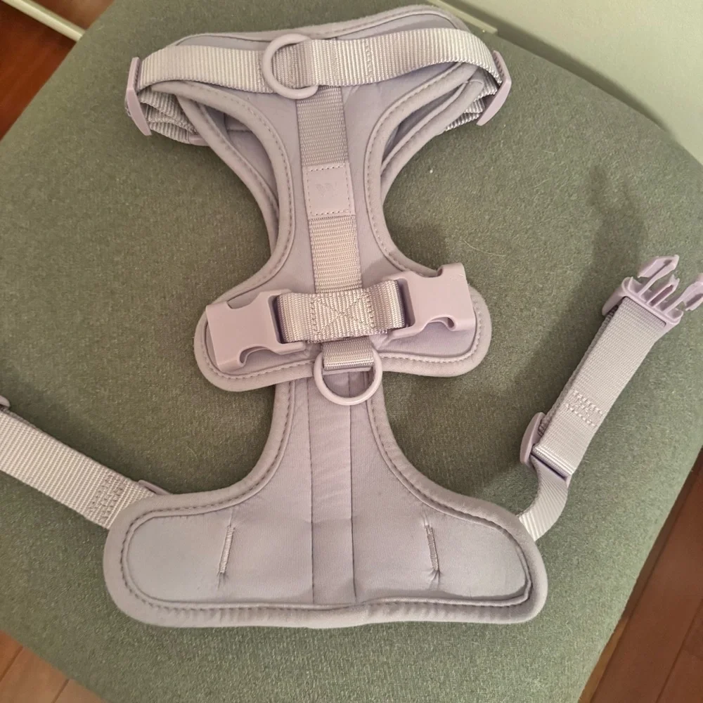 Wild One Lavender Medium Adjustable Dog Harness